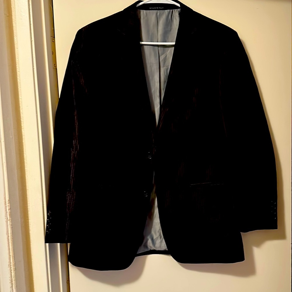 Men's Renoir striped suit jacket
